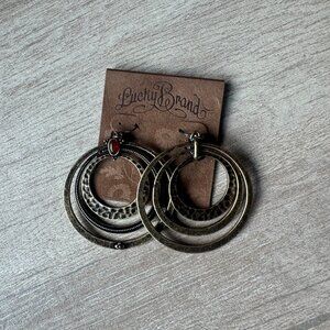 Lucky Brand Multi-Hoop Earrings - NWT